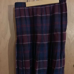 Vintage Sz 14 Pendleton wool plaid skirt.
